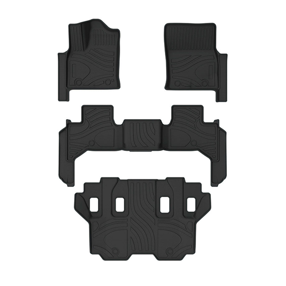 Tapete Toyota LC300 3 filas 2021+